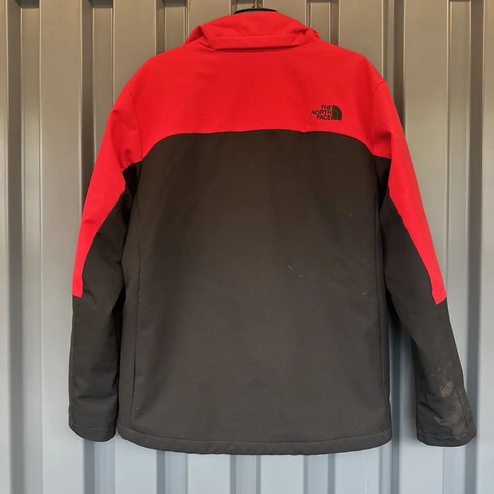 The North Face Apex Elevation Jacket Men's Size large Red Asphalt Grey Full Zip
